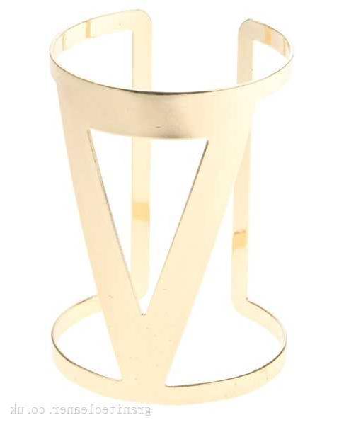 C16007308 Rings & Things Cut Out Arrow Cuff Bangle Gold-Tone Charms & Pendants - Women's Bracelets - 60593010 Online