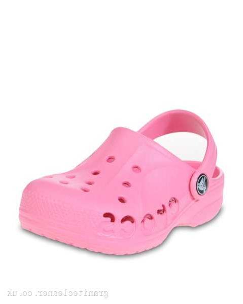 D45101894 Crocs Kids' Baya Clogs Pink - Kids' Sling Back Sandals - 59298151 save 65%