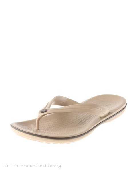 H81101891 Crocs Crocband Flip Flops Brown - Men's Flip Flops - 59962065 Under Discount