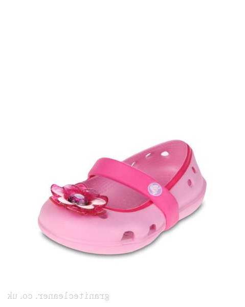 M67901897 Crocs Girls' Keeley Flower Flats Pink - Kids' Ballerina Pumps & Flats - 59430986 Outlet Shop