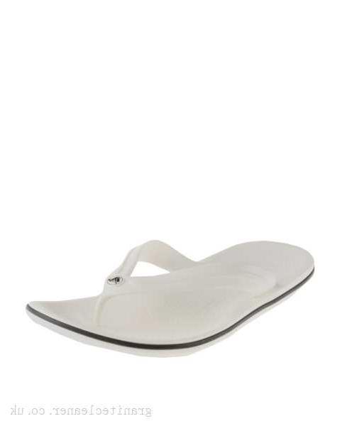 Y20401893 Crocs Crocband Flip Flops White - Men's Flip Flops - 15764569 your best choose